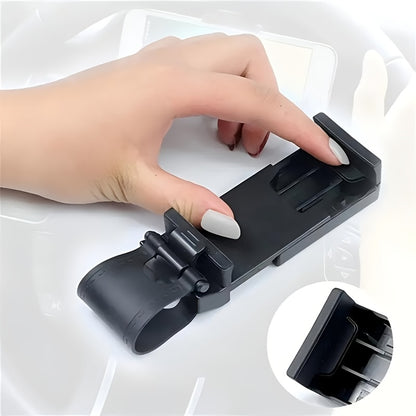 Durable Universal Car Phone Holder - Plastic Steering Wheel Mount, Mobile-Phone Stand Support, Bike Clip Mount, Easy to Use
