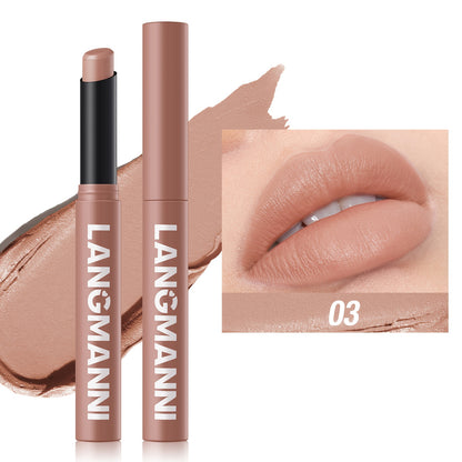 [New Potential Product]Matte Lipstick, Easy-To-Apply Lip Crayon, Long-Lasting Moisturizing Lip Balm, Naturally And Nourishing Lipstick