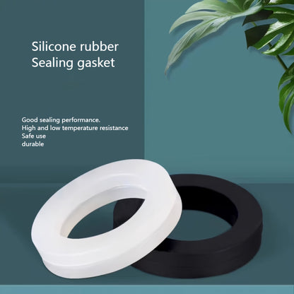 10/20/30/40/50pcs Household Pipe Fittings White Silicone Sealing Leakproof Gasket, for 1/2 "pipe Sealing Silicone Ring, Hot and Cold Silicone Ring, Drainage Connection High Quality Heat- Leakproof Silicone Gasket 3mm Thickness. Durable