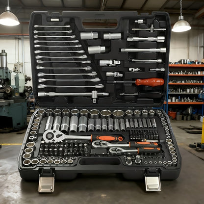 216pcs & 94pcs & 53pcs & 46pcs Repair Tool Set with Storage Box, Suitable for Car Repair, Home Repair, Repair Accessories for Professionals and DIY Enthusiasts