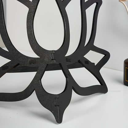 Creative Lotus Wall/Art Deco Style/Matte Finish/Wall Hanging/Home Decor And Wall Decoration/Made of PS/1 Corner Cabinet