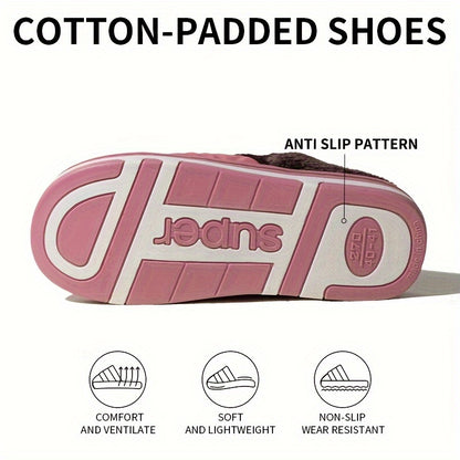 PU slippers for Men's household High Quality thick sole insulation for indoor couples in winter, slippers for women in autumn and winterSuitable for men & women