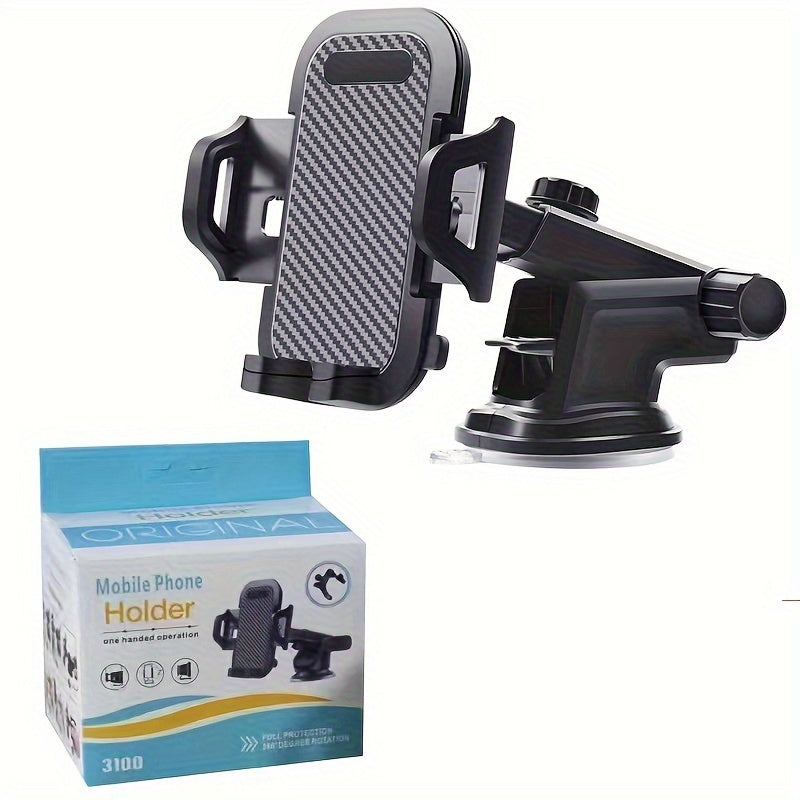 Car Navigation Phone Holder with Suction Cup, Multifunctional Mount for Dashboard Navigation.
