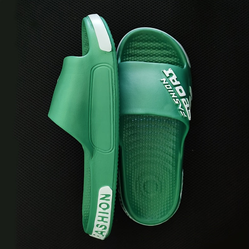 Men'S Summer Sporty and Stylish Sandals | Breathable Lightweight Soft Sole, All-Season Comfort Slippers, Casual Outdoor Unisex Beach Sandals, EVA Material, Round Toe