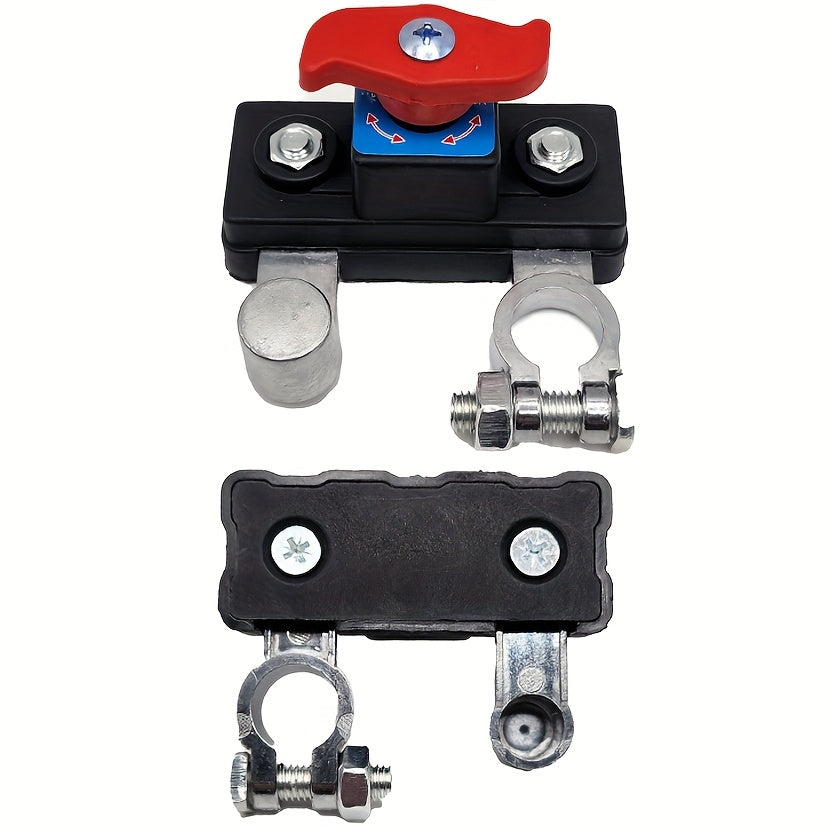 Battery Main Disconnect Switch - Main Pure Aluminum Negative Disconnect Switch, 12-24V, Advanced Disconnect Switch for Efficient Battery Management