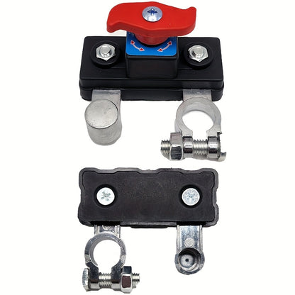 Battery Main Disconnect Switch - Main Pure Aluminum Negative Disconnect Switch, 12-24V, Advanced Disconnect Switch for Efficient Battery Management