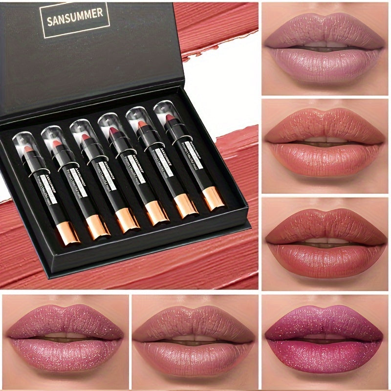 SANSUMMER Crayon Lipstick in 8 Colors