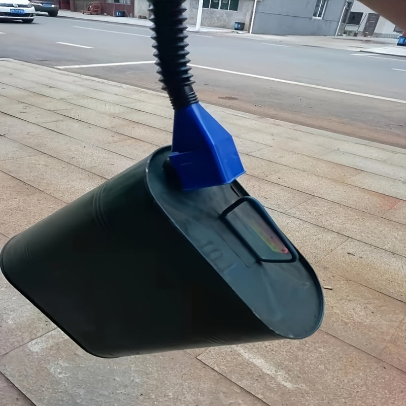 Portable Foldable Telescopic Oil Funnel, Durable ABS with Sturdy Construction, Quick-Connect Nozzle and Square Mouth Design, Hands-Free Pouring for Cars Trucks Motorcycles, Cross-Border Compatible Auto Oil Change Accessory