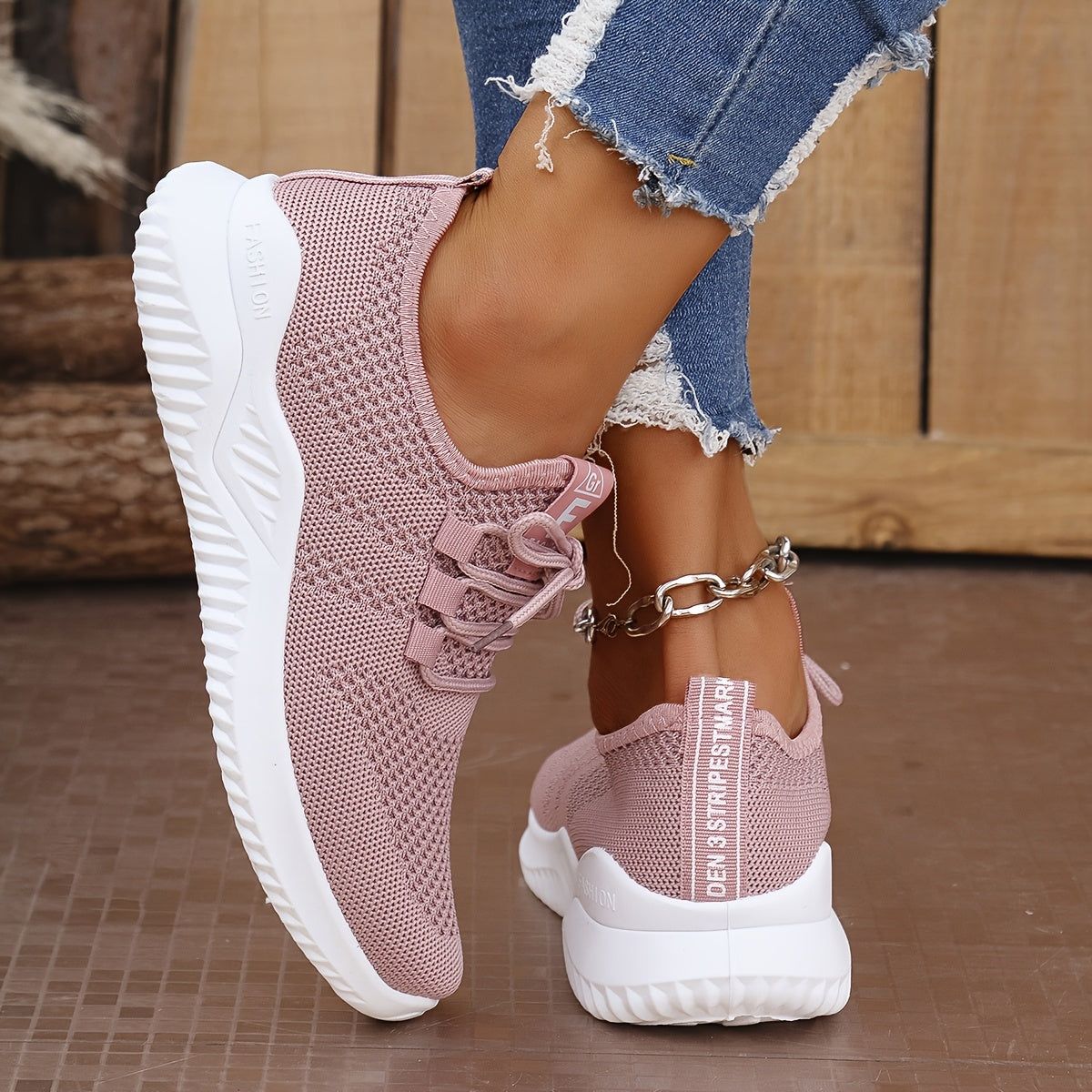 2023 Women's Casual Sneakers: Summer Comfortable, Breathable Platform Shoes, Fashionable Versatile Lace-Up Sneakers for Women, Women Shoes