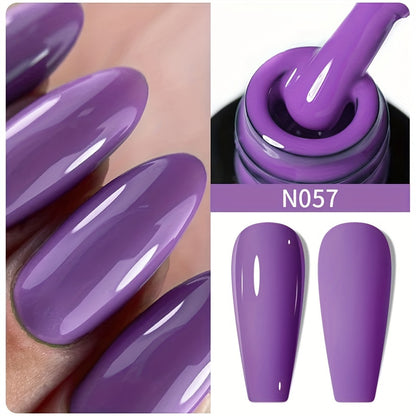 Plastic Bottle with 36 Colors - New Autumn And Winter Collection of Colorful Gel Nail Polish for LED, Popular And Durable Salon-Quality Nail Art