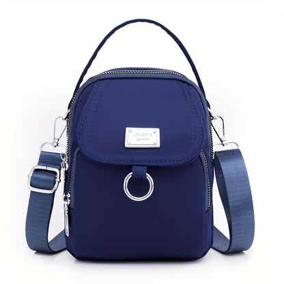 Multi-color Nylon Women's lightweight crossbody bag, casual MINI handbag, fashionable shoulder bag, phone bag, suitable for commuting, shopping, travel