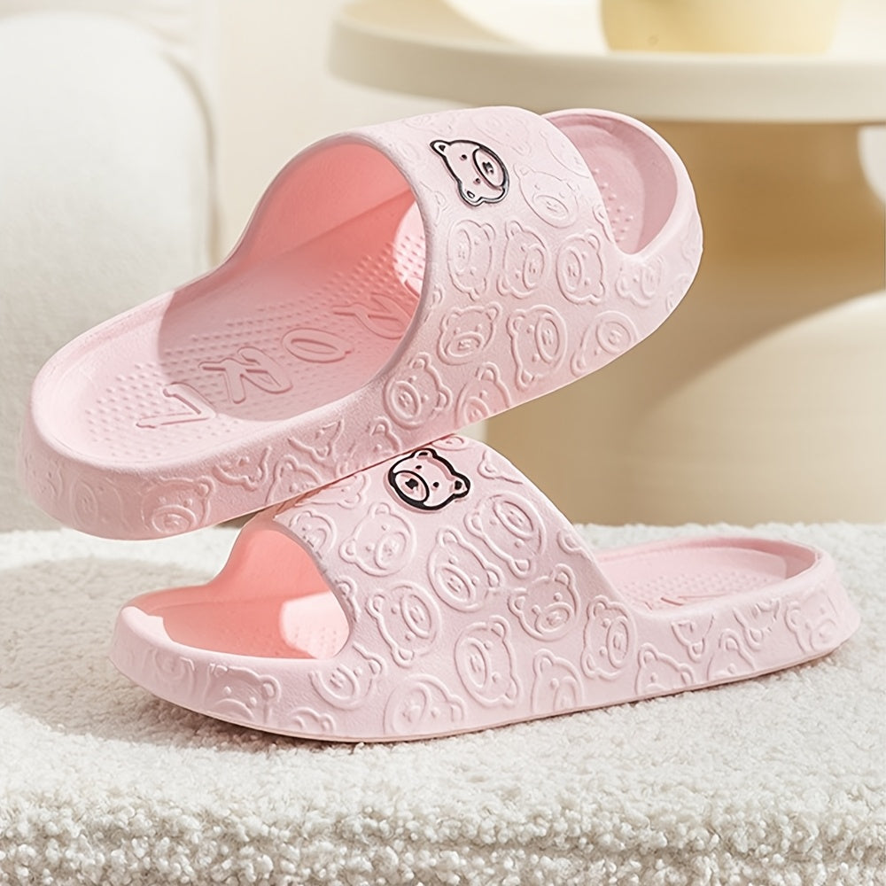New Women'S Slippers, Soft, Summer Indoor Bathroom Shower, Non-Slip EVA Couple Men'S Soft-Soled Sandals, Women Shoes