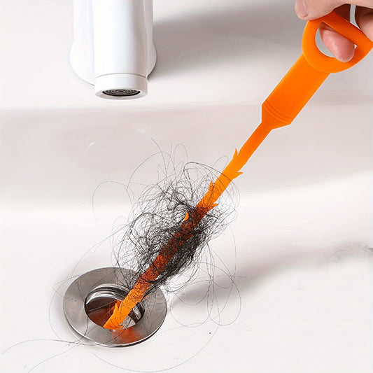 [Hair Clog Remover] Hair Clog Remover 1pc | Drain Tool for Sewers, Pipes, Kitchen Sinks & Bathroom Tubs