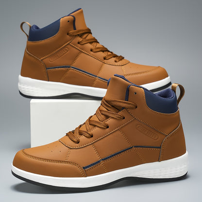 Men's High-Top Casual Outdoor Hiking Fashion Shoes