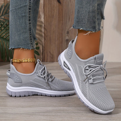 Plus-size Women's 2026 Spring/summer Mesh Casual Sneakers, Comfortable Lightweight Breathable Outdoor Running Shoes, Travel Vacation Camping Leisure Shoes, Women Shoes