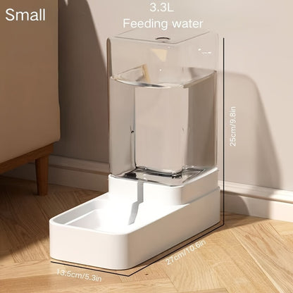 Gravity Pet Feeder - Automatic Dog Feeder and Dog Water Dispenser for Dogs Cats Pets Animals