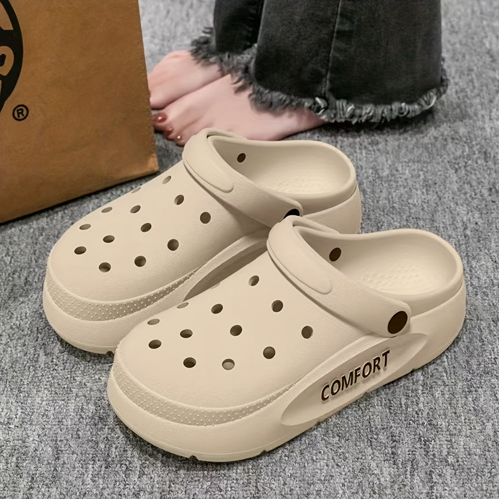 New Style Hole Shoes for Couples, Lightweight And Slip-Resistant for Outdoor Driving, Suitable for Water Activities And Home Use, Summer Sandals for Both Men And Women with a Easy And Unique Design