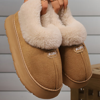 New Stylish Slippers for Autumn And Winter, Fashionable Indoor And Outdoor Fuzzy Slides for Couples