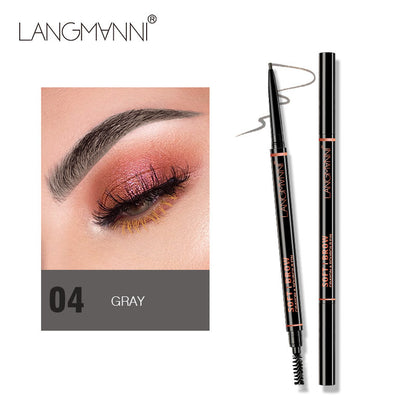 Smooth Long-Lasting Ultra-Fine Wild Eyebrow Pencil - Easy to Apply