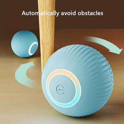 A Smart Cat Toy That Entertains Itself, Featuring an Automatic Rolling Ball to Amuse Your Cat