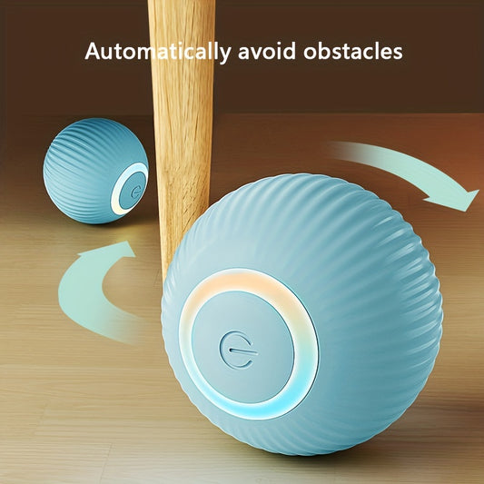 A Smart Cat Toy That Entertains Itself, Featuring an Automatic Rolling Ball to Amuse Your Cat