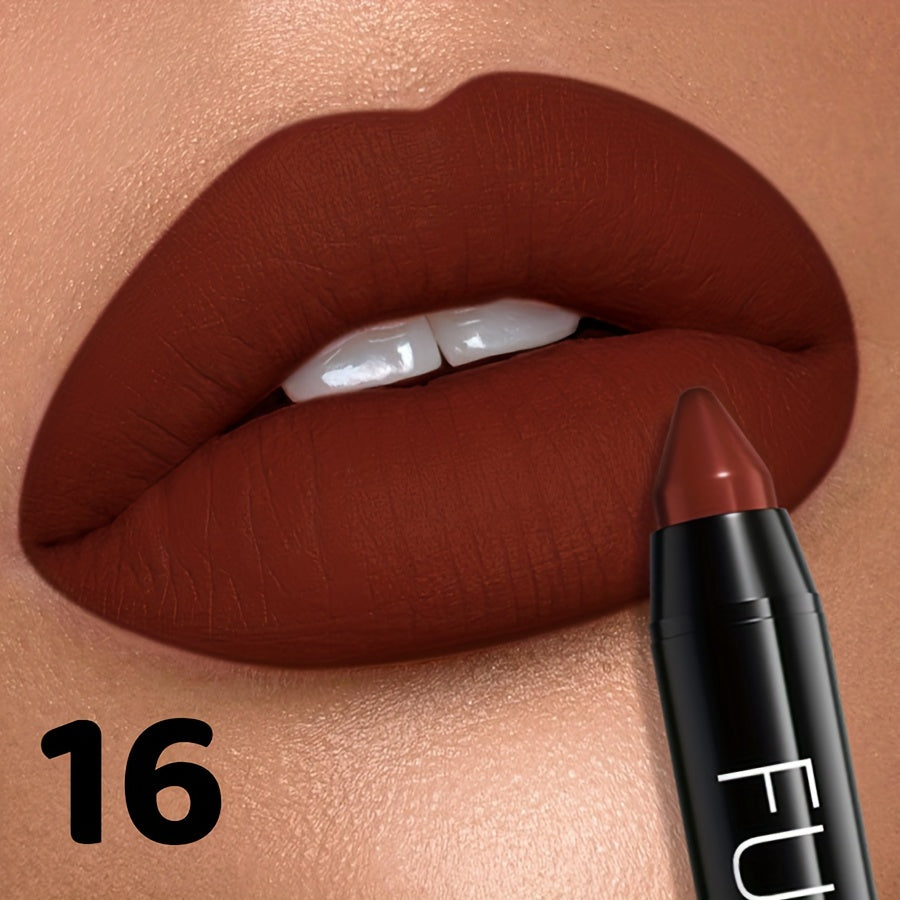 [Long-Lasting Lipstick] Highly Pigmented, Long-Lasting Lipstick | Lip Plumper, Lip Oil, Lip Tint, Moisturizing Lip Balm, Waterproof Lip Plumping Gloss