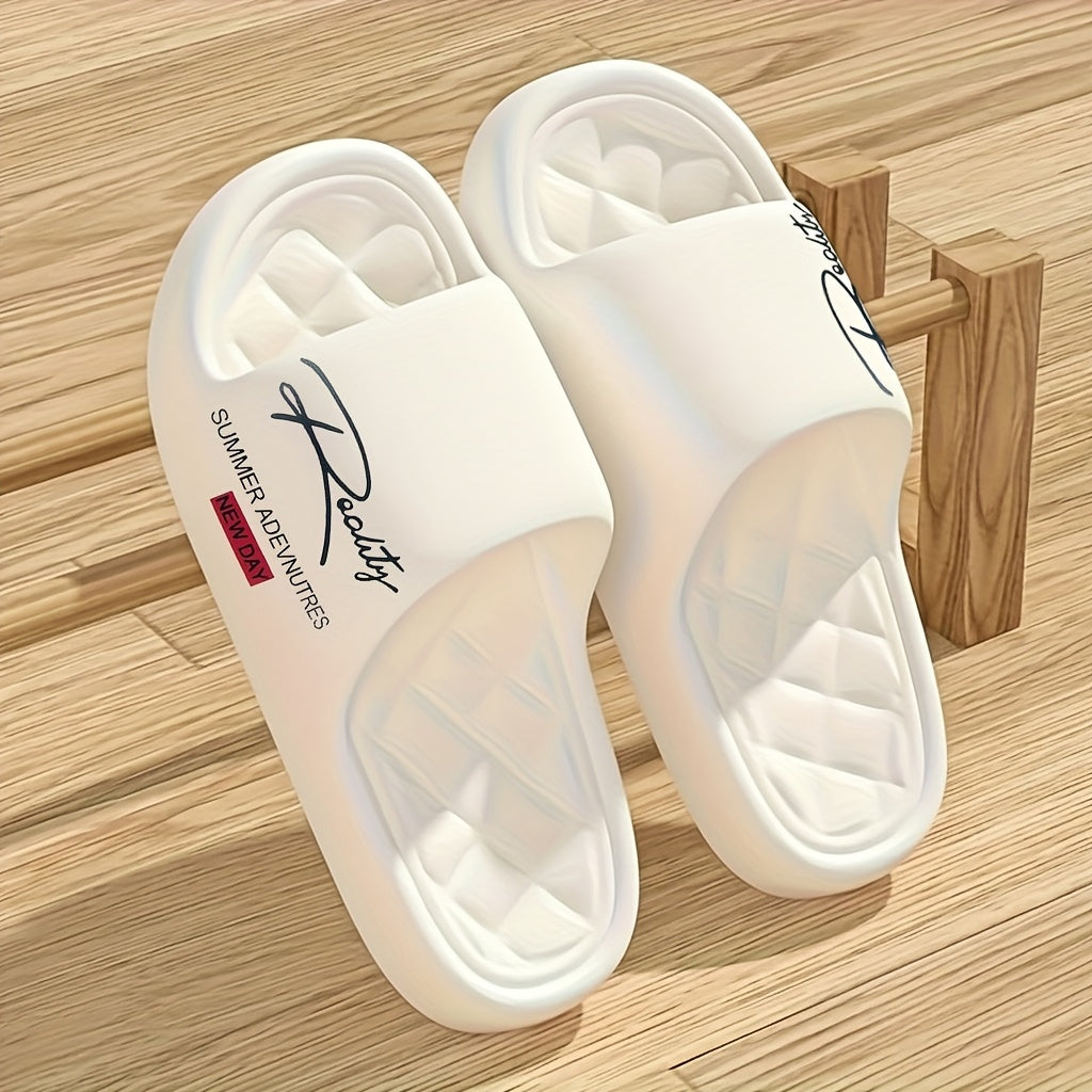 Lightweight EVA Slippers for Women, Non-Slip Indoor And Outdoor Home Shoes, Machine Washable with Easy Slip-On Design, Cushioned Insoles for Comfort in All Seasons, Suitable for Home, Beach, Bathroom, And, Easy to Clean with a Non-Slip Sole.