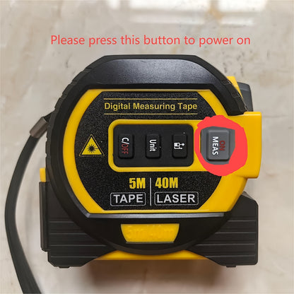 MIGPRC High Precision Laser Rangefinder Steel Tape Measure