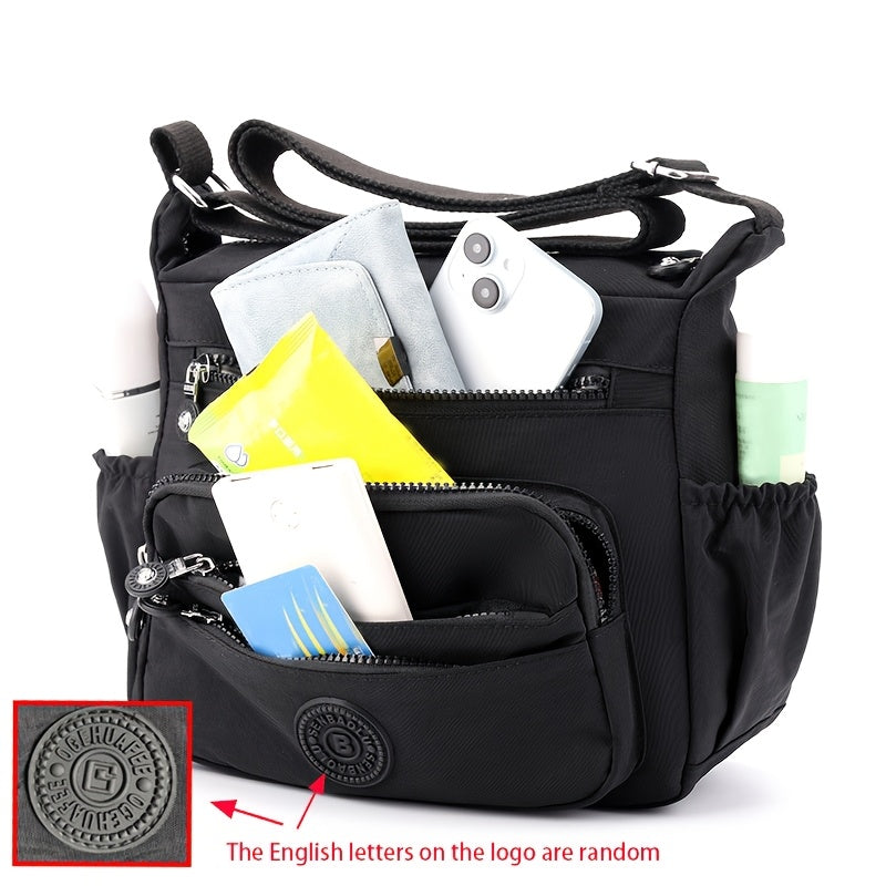 [Women's Crossbody Bag] Simple and Casual Women's Crossbody Bag, Lightweight Single Shoulder Bag With Multiple Pockets, Suitable for Travel, Shopping, Dating, Commuting, Etc
