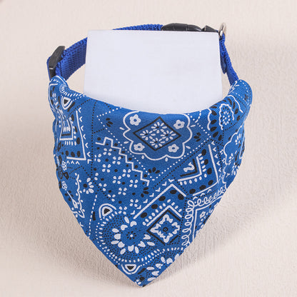 Adorable Floral Print Pet Bandana - Stylish Accessory for Tiny Paws (Under 15lbs) - Breathable & Easy to Wear