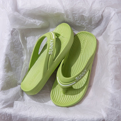 2025 EVA Simple Casual Slippers for Men And Women, Suitable for Home, Indoor, Bathroom, Shower, Non-Slip, Thick Sole, Odor-Resistant, Couple'S Outdoor Flip-Flops for Spring And Autumn.