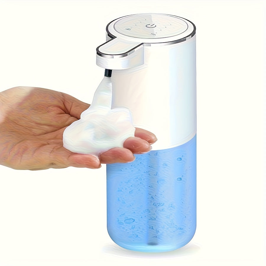 1x 380mL Automatic Soap Dispenser | Charging, Wall-Mounted, Plastic, Lithium Battery, Capacity