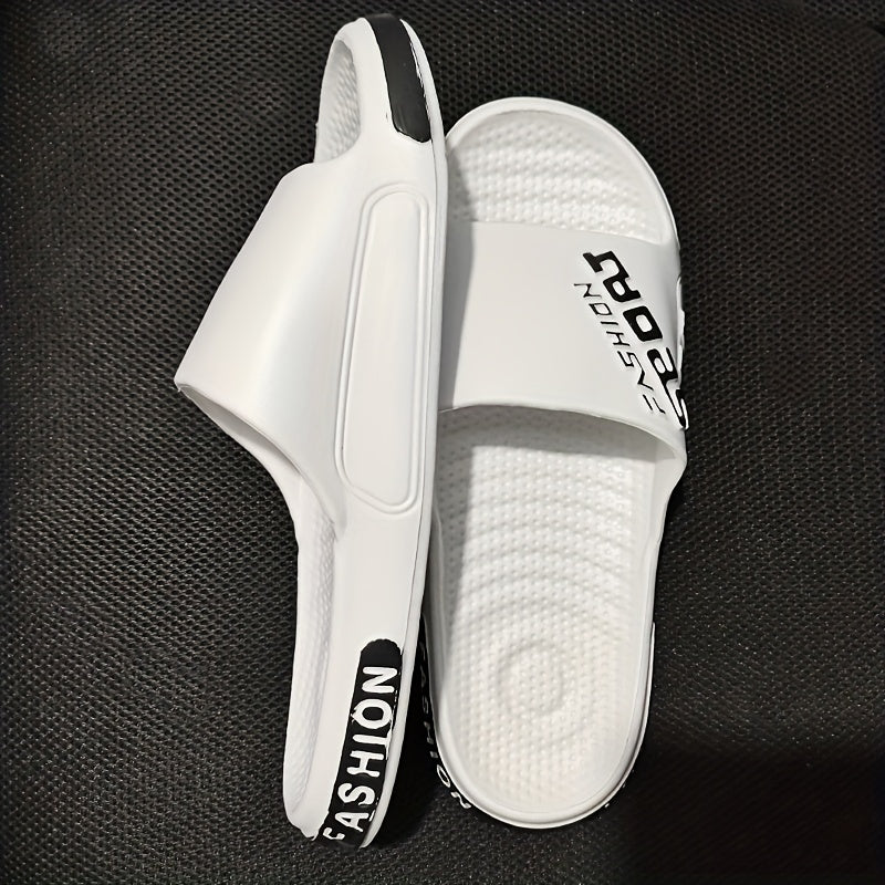 Men'S Summer Sporty and Stylish Sandals | Breathable Lightweight Soft Sole, All-Season Comfort Slippers, Casual Outdoor Unisex Beach Sandals, EVA Material, Round Toe