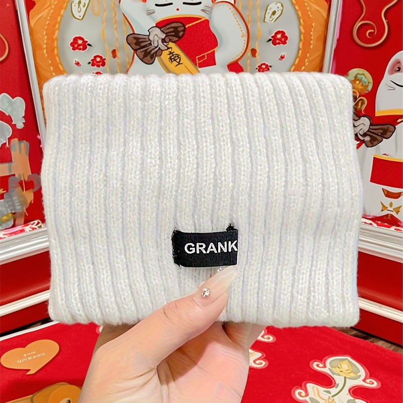 Single Women' Headband - Braided Winter Ear Warmer & Turban, Soft Warm Hat for Weather, Elegant & Cute Solid Color Knitwear for Daily Use & Special Events,