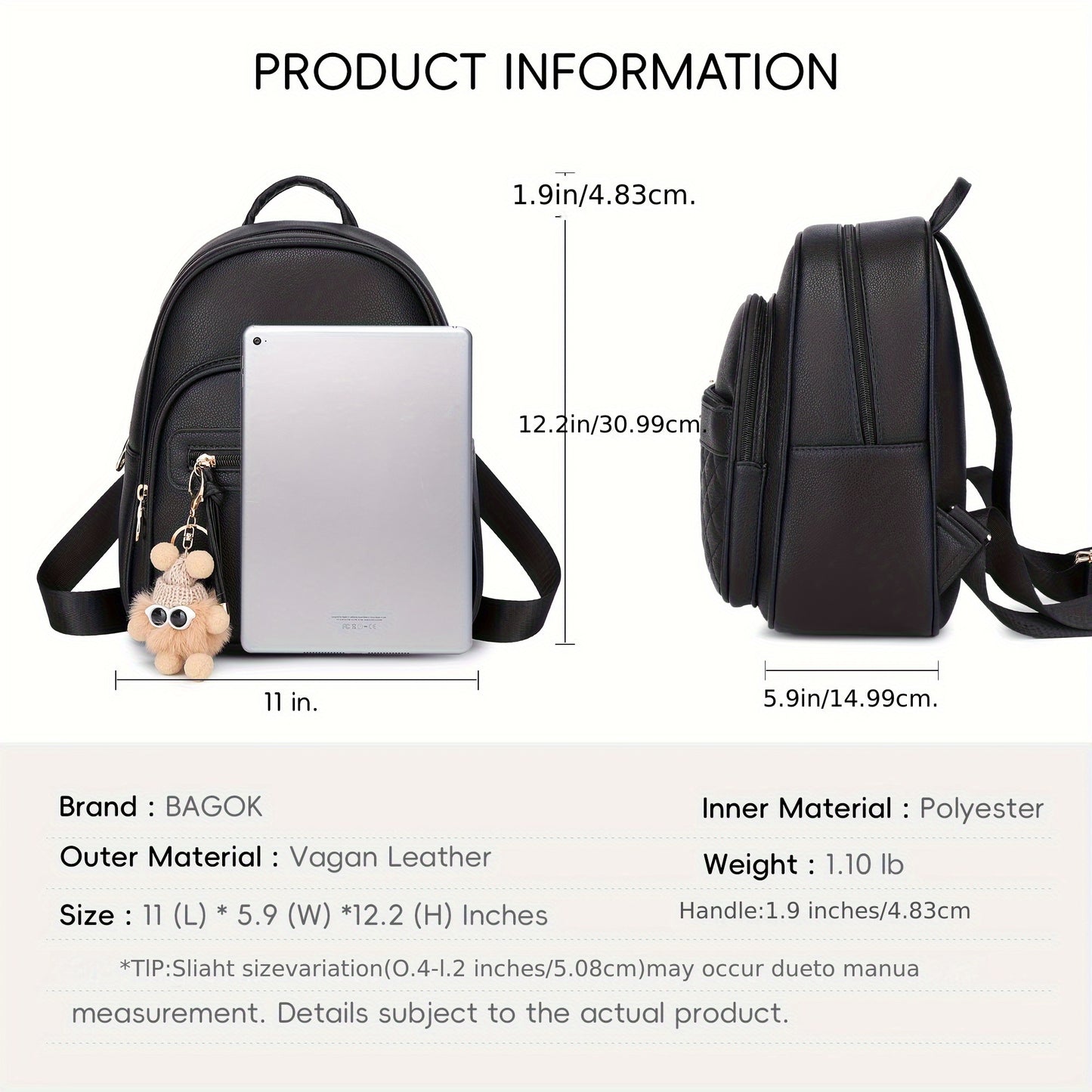 [Women'S Backpacks]High-Quality PU Quilted Mini Backpack | Three-Layer Zipper Closure · Large Capacity And Portable | Adjustable Shoulder Straps | Easy And Compact Urban Style | Suitable for Travel, Commuting, Campus