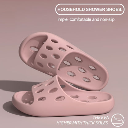 2024 New EVA Bathroom Leak-Proof Slippers for Indoor Use, Quick-Drying, Non-Slip, And Odor-Free Shower