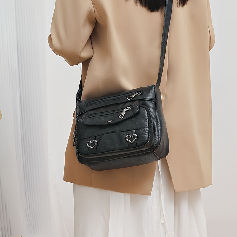 Ladies' Handbag Soft Bag, Stylish Casual Travel Shoulder Crossbody Bag