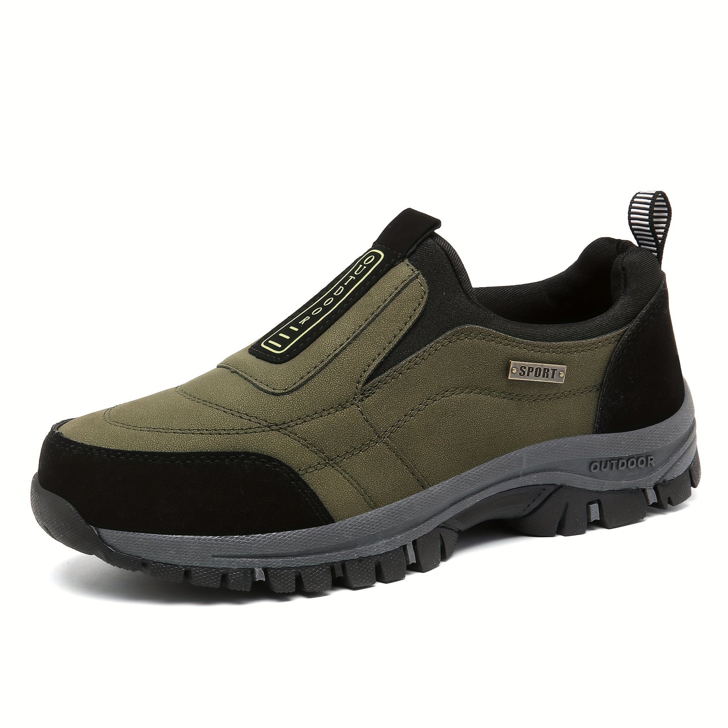 Men's Plus Size Loafers Flat Shoes Walking Shoes Slip-On All-Season Anti-Slip Comfortable Hiking Shoes