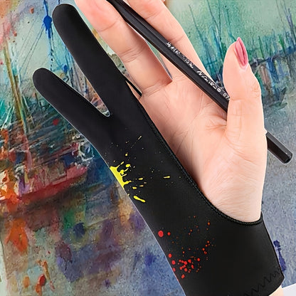 Painting Gloves for Sketching, Drawing, Oil Painting, And Two-Finger Art