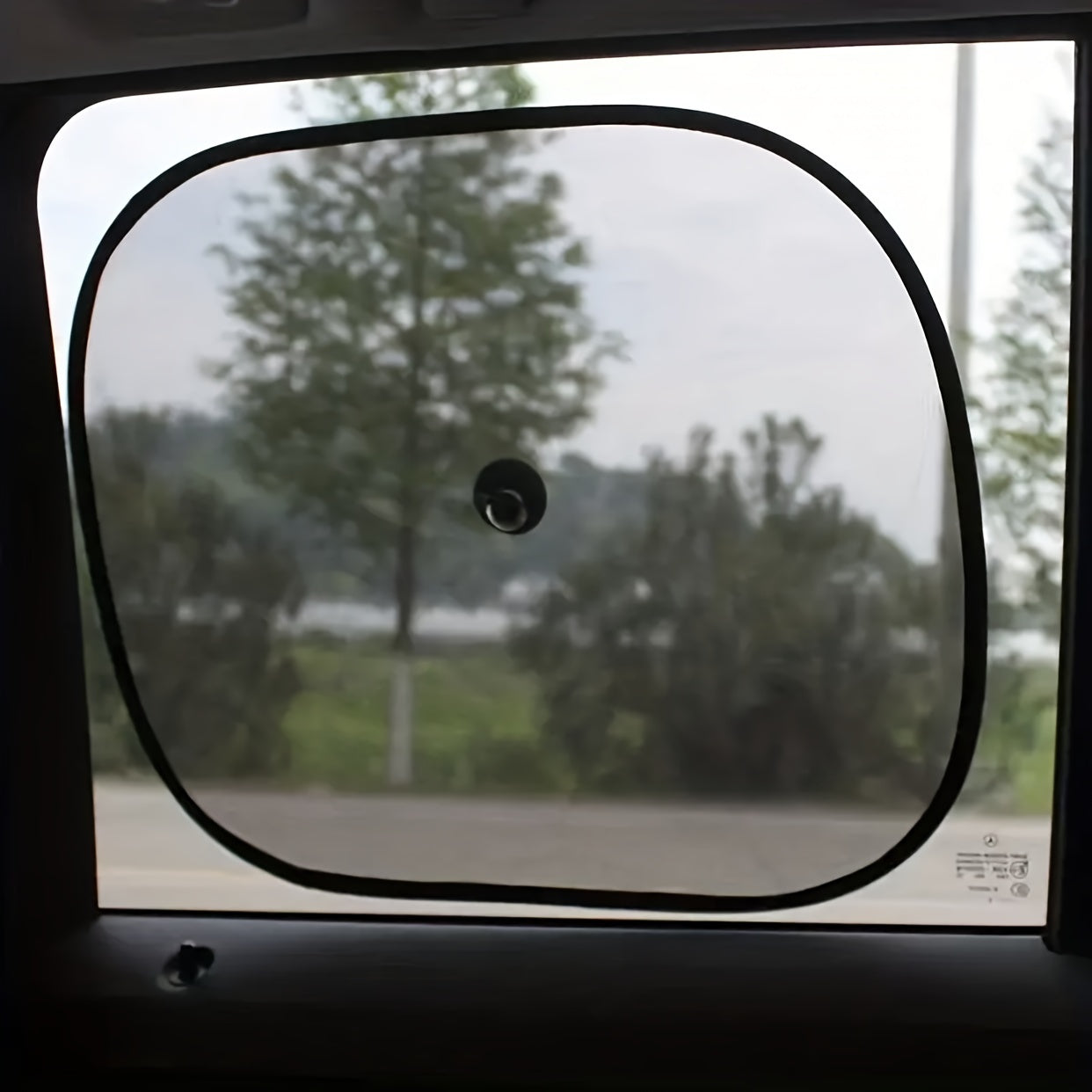 Two Car Suction Cup Sunshades, Side Window Sunshades for Car Windows to Block Sunlight And Heat.