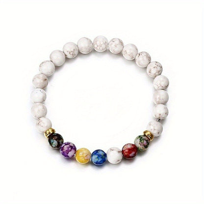 Colorful Lava Stone Bracelet