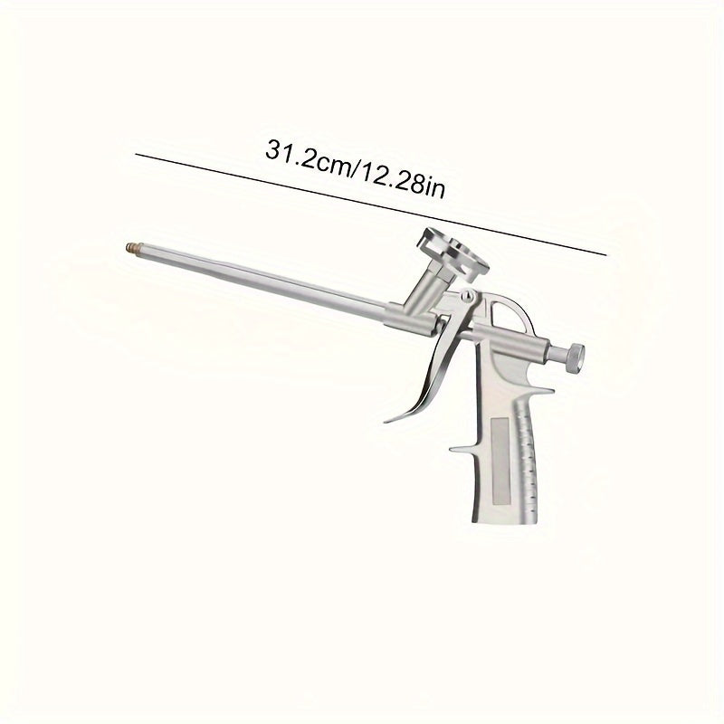 [Professional Caulking Gun] 1PC Professional Foam Dispensing Caulking Gun | Durable Metal Pump, Efficient Glue Application Tool for Home Renovation, Precise Sealing Dispenser, No Electricity Required