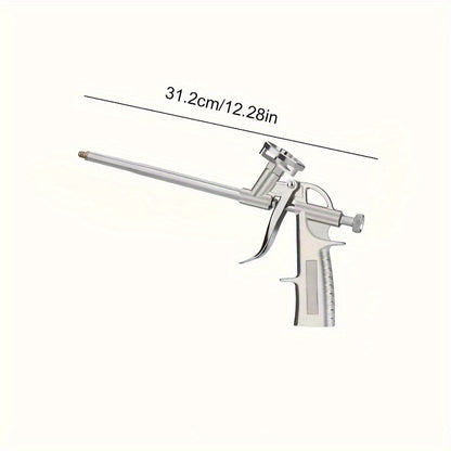 [Professional Caulking Gun] 1PC Professional Foam Dispensing Caulking Gun | Durable Metal Pump, Efficient Glue Application Tool for Home Renovation, Precise Sealing Dispenser, No Electricity Required