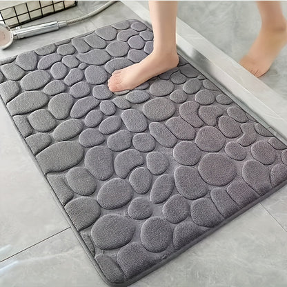 Easy Bathroom Door Mat, Non-Slip Floor Mat for The Bathroom, Absorbent Foot Mat, Soft And Comfortable Mat for The Entrance