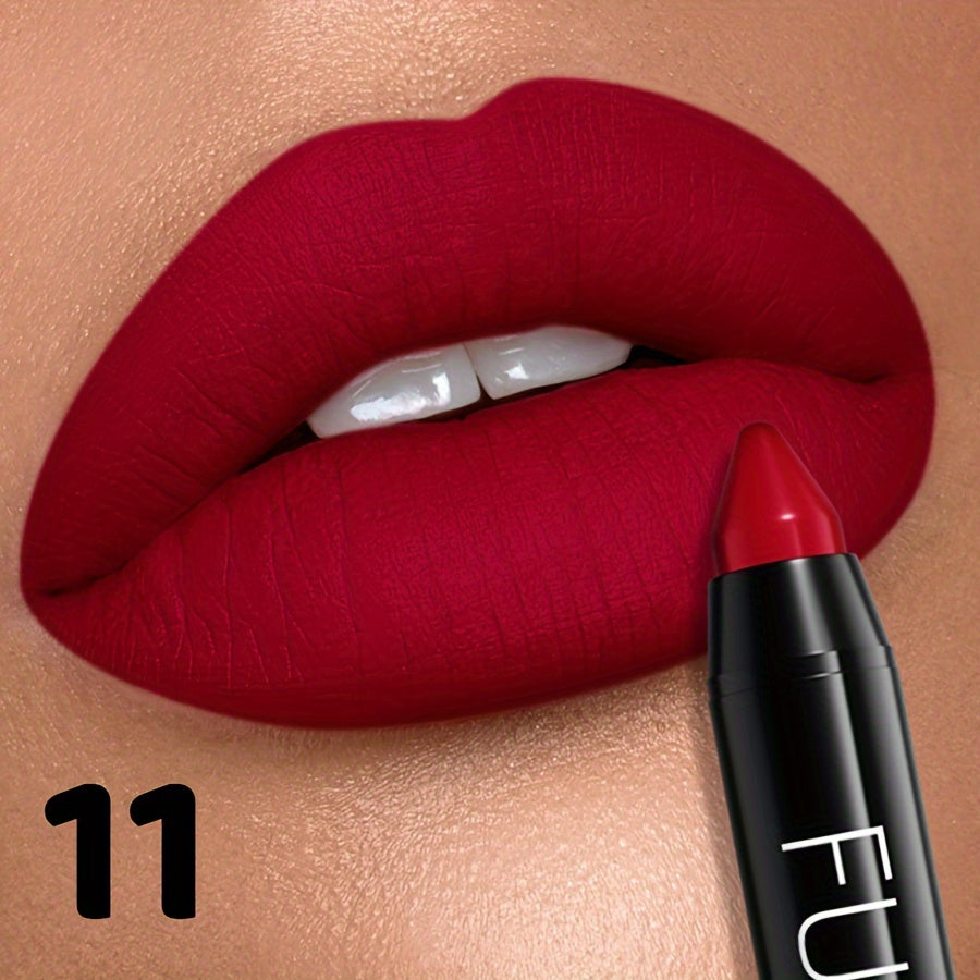 [Long-Lasting Lipstick] Highly Pigmented, Long-Lasting Lipstick | Lip Plumper, Lip Oil, Lip Tint, Moisturizing Lip Balm, Waterproof Lip Plumping Gloss