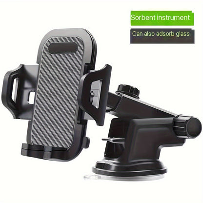 Car Navigation Phone Holder with Suction Cup, Multifunctional Mount for Dashboard Navigation.