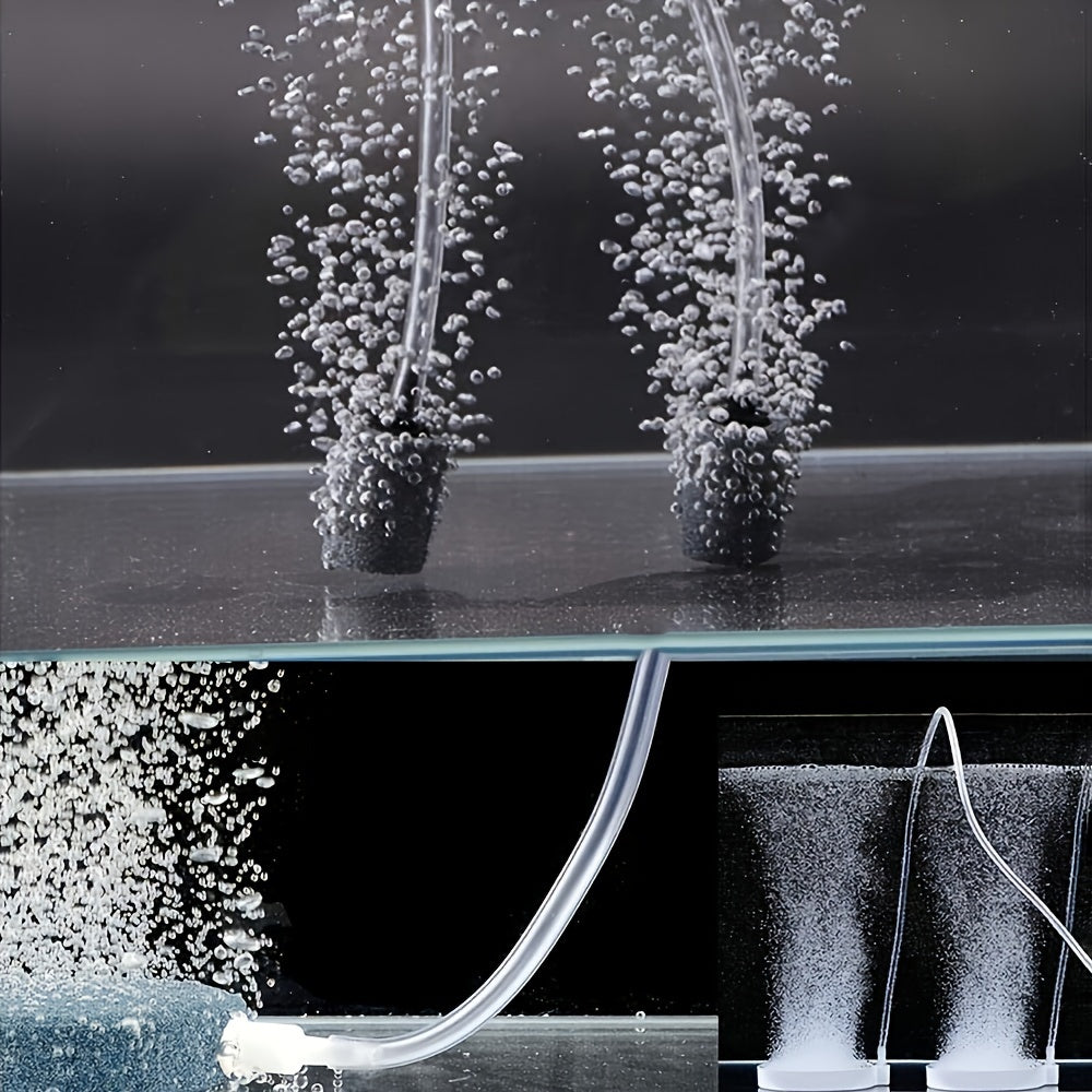 [Aquarium Soft Tubing] 10ft/30ft Aquarium Soft Tubing - Translucent Airline Tubing for Fish Tank, Durable Plastic, No Battery Needed, Easy Installation, Ideal for Freshwater & Saltwater Aquariums, Transparent Tubing, Flexible Tubing