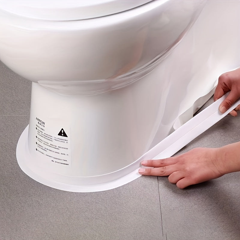 3.6cm Wide Toilet Base Seam Cover Self-Adhesive Kitchen Sink Corner Decorative Tape