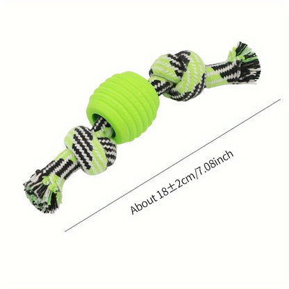 Interactive Dog Chew Toy - Keep Your Pet Entertained and Active with this 1pc Knot Toy!