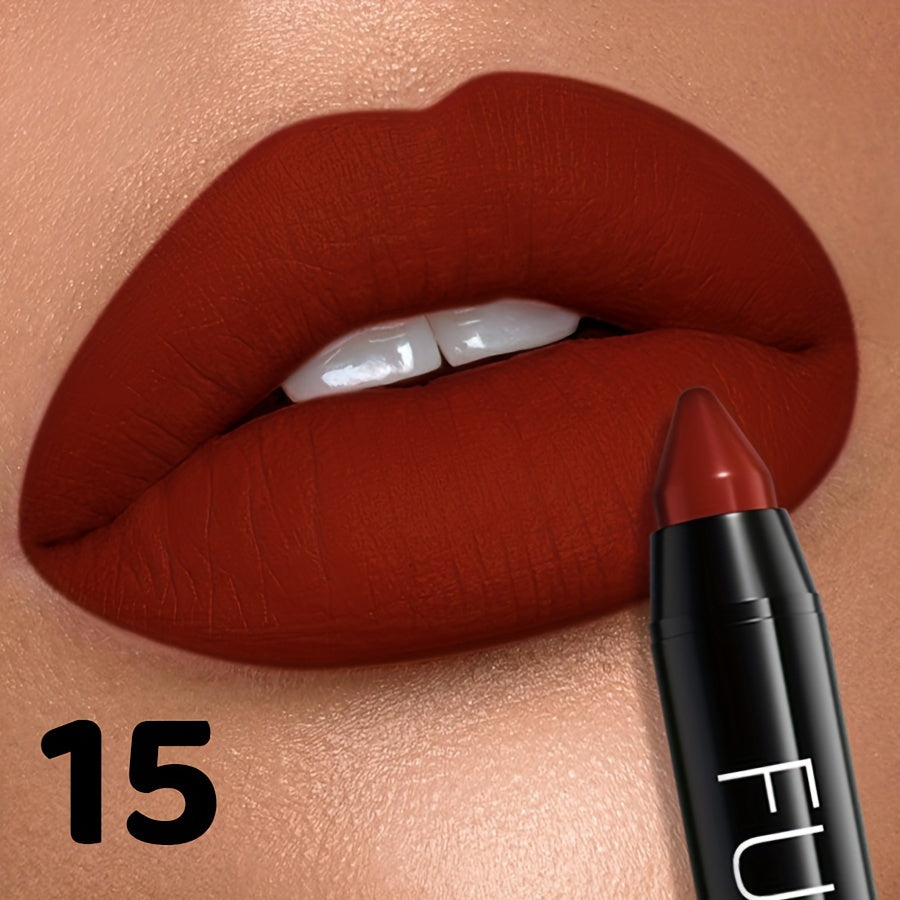 [Long-Lasting Lipstick] Highly Pigmented, Long-Lasting Lipstick | Lip Plumper, Lip Oil, Lip Tint, Moisturizing Lip Balm, Waterproof Lip Plumping Gloss